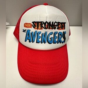 NWOT Baseball Cap The Strongest Avengers Snapback Mesh Trucker Hat